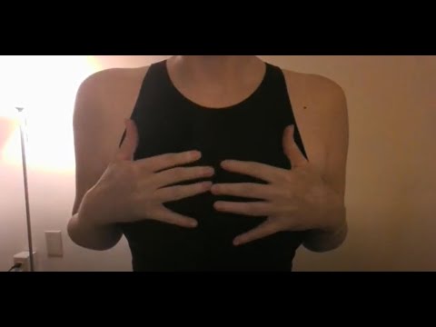 ASMR with my shirt: rubbing, patting, scratching for 10 minutes