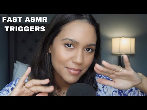 Fast Aggressive ASMR - Hand Movements, Personal Attention, Trigger Words, Tapping