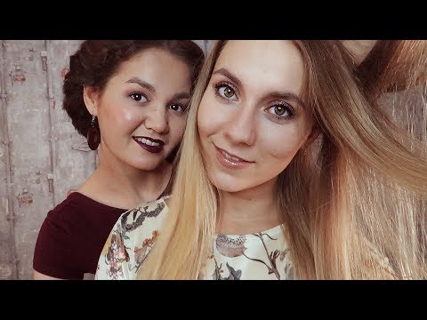 АСМР Пока-Пока ВОЛОСЫ Расчесывание: дурачимся, играем с волосами ASMR Bye-Bye HAIR Combing and fun