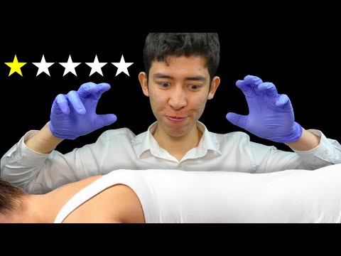 ASMR worst reviewed chiropractor (sorry)