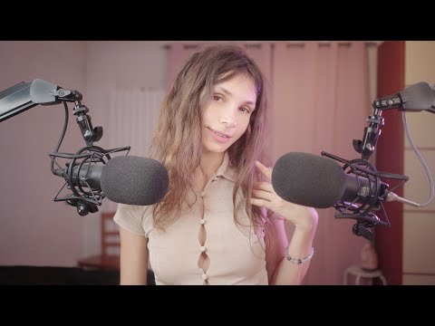ASMR - Mouth sounds, Finger Flutters & Soft Spoken Chatting With You 😘💓