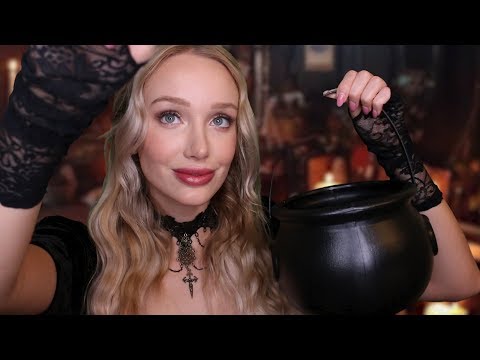 ASMR Friendly Witch Gives You A Facial! Spooky Spa Roleplay