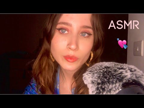 ASMR | Rambling & Inaudible Whispers (w/ Mouth Sounds)