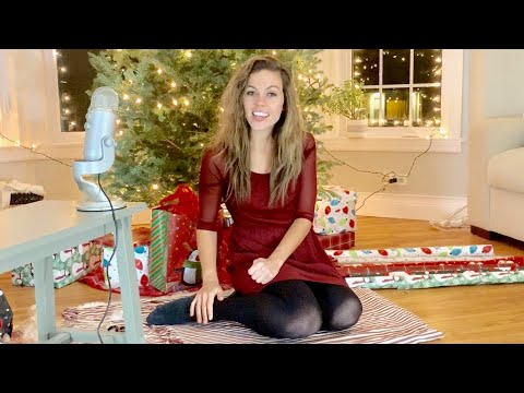 [ASMR] Wrapping Christmas Presents