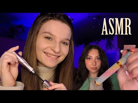 ASMR Besties Giving You a TINGLY Makeover 🖌 with @ASMRJADE