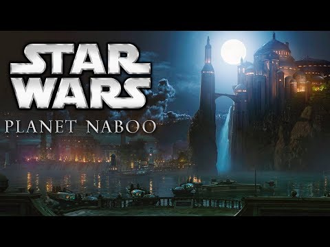 Planet Naboo [ASMR] City Night ⋄ Star Wars Ambience ⋄ Relax & Study ⋄ Lake sounds