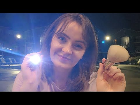 ASMR for people with 0 attention span -  ASMR in the rain🌧 I snuck into the pool after hours again 😏