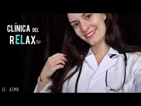 ♡ASMR español♡ CLÍNICA DEL rELax♥ para Ti. Roleplay (relajacion visual,cosquillas)