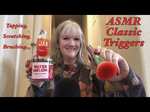 ASMR - 30 Minutes Of Classic & Relaxing Triggers (*Tapping *Scratching *Mic Brushing *Tracing)