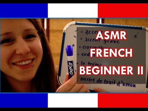 ASMR - Teaching you French - Beginner Lesson II