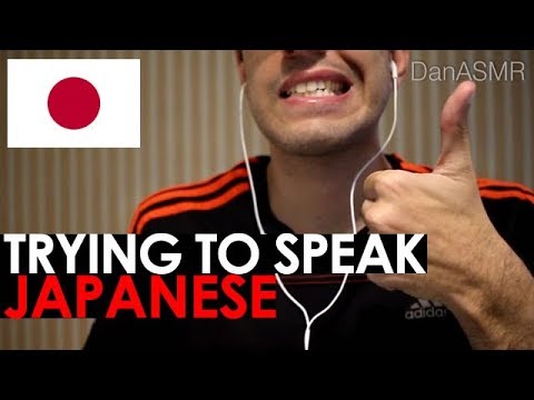 ASMR trying to speak Japanese