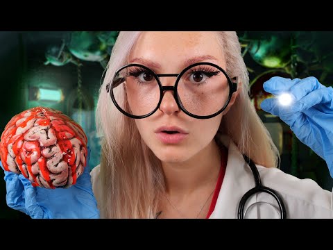 ASMR Cranial Nerve Exam by Dr. Frankenstein | Medical Monster Roleplay