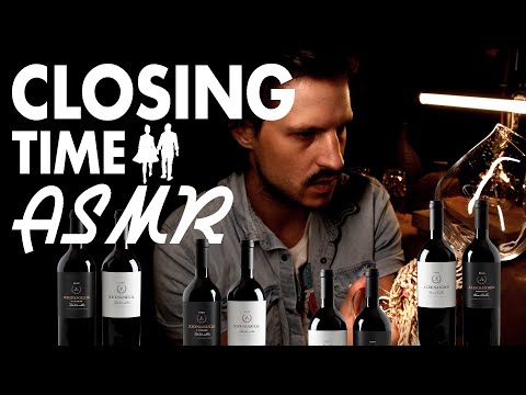 [ASMR] Closing Time ⏰ | Bartender Roleplay | Water & Tapping Sounds