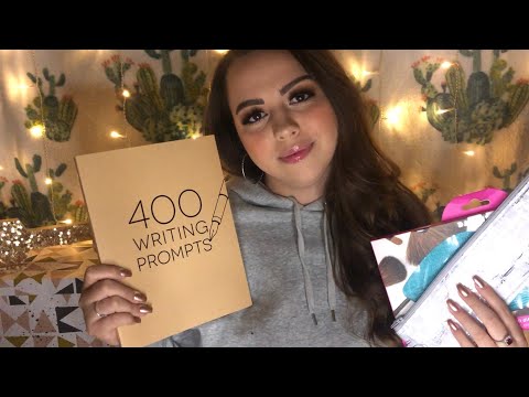 ASMR Cute Triggers ~ Things I'm Excited to Use (Tapping, Crinkles, Light Whispering)
