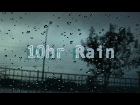 10 Hour Rain 🌧️ ( white noise ) sleep meditation or study
