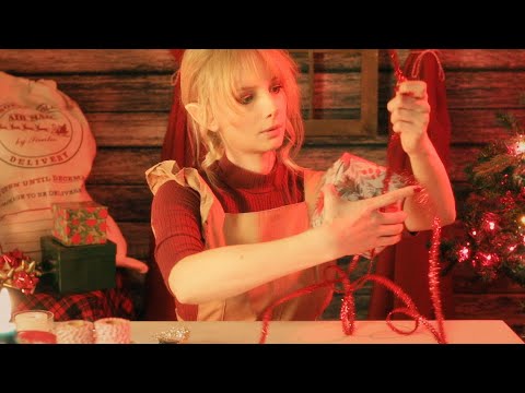 North Pole Wrappery 🎁 ASMR Christmas Gift Wrapping Service Role Play
