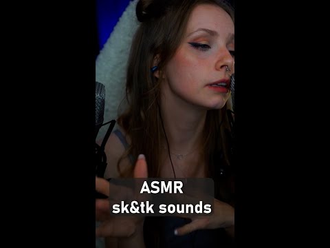 ASMR tingly sk&tk sounds ❤️ #shorts #asmr