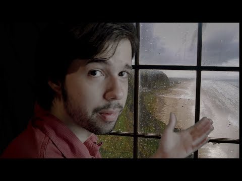 Watching a Storm ⛈️ & Talking with Friend [ASMR] Rainy day in Ireland ⋄ Normal Roleplay