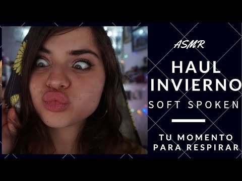 ASMR | Soft Spoken | HAUL DE INVIERNO (show&tell)