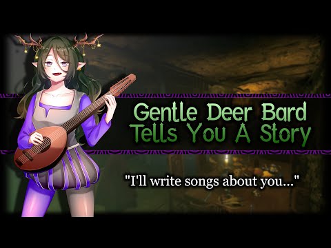 Gentle Deer Bard Chats You Up[Talkative][Flirty]/F4A/ | ASMR Roleplay