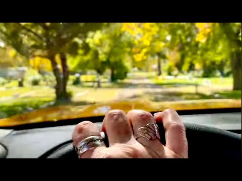 ASMR Fall Drive! (Soft Spoken version) Gorgeous Autumn foliage & drive around Susanville, CA~2023