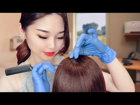 [ASMR] Doctor Scalp Check and Hair Loss Treatment