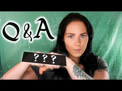 What Do My Knuckle Tattoos Say? (And Other Things) ASMR 10k Subscriber Q&A Special!