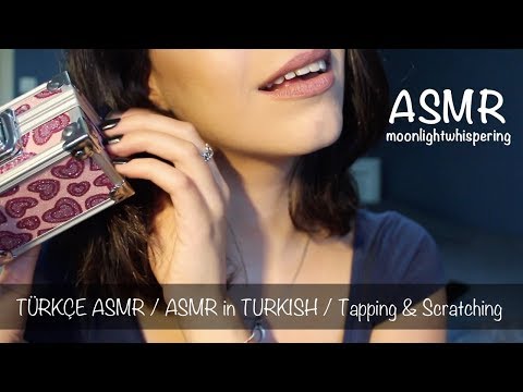 ASMR Tapping Session / TÜRKÇE ASMR / Tapping, Scratching, Kissing Sounds
