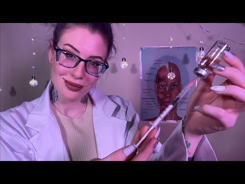 ASMR | Your First Botox Treatment (Skin Exam, Face Touching, Application)