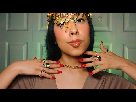 ASMR Jewelry Scratching | Rings, Necklaces, Bracelets Collection (Whispered)