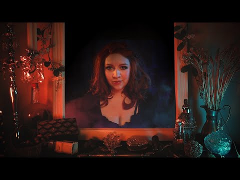 Forest Witch removes your negative energy [ASMR] (plucking, spells, tapping, etc)