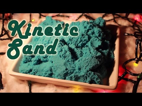 Playing with Kinetic Sand | Visuals and Layered Sounds: Tapping, Mic Brushing