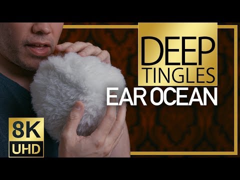 DEEP TINGLES ASMR 👂 Ear Ocean Furry Mic Rubbing (8K UHD)