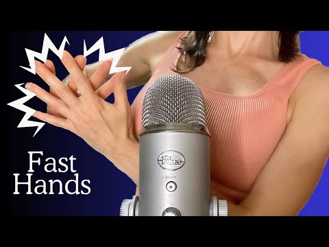 Fast Hypnotising Hand Sounds and Movements 🤲 Rubbing | Flutters & Snaps | NO Talking 🤫