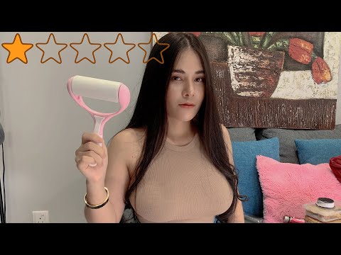ASMR worst reviewed of my english (mouth sounds,tapping Edition)