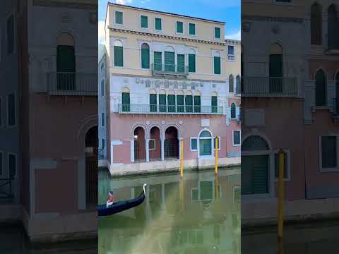ASMR Romantic Venitian Gondola Ride🎭 #bridge of sighs #italianminiature