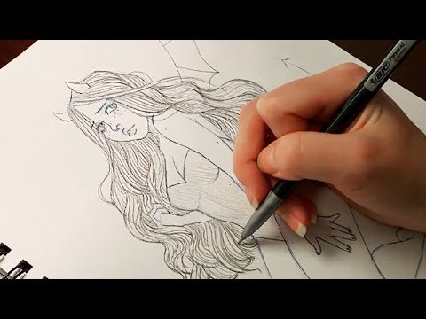 ASMR Sketching ✏️ (whispers)