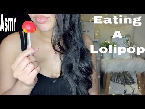 Asmr Eating a Lollipop No Talking