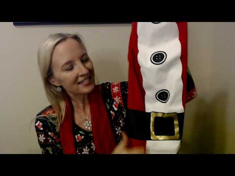 ASMR | Ugly Christmas Sweater Collection Show & Tell (Whisper)