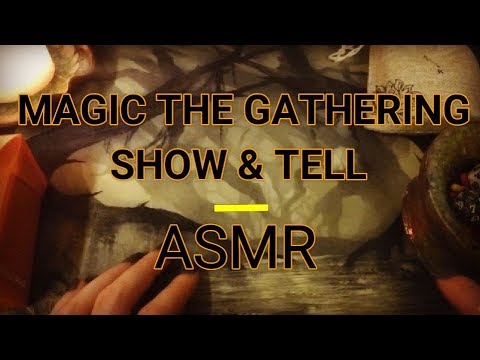 ASMR  ✨ Magic The Gathering ✨ Show & Tell (whispers) 💤