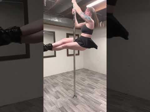 Beginner/Intermediate Pole Flow (Spinning Pole Dance) ✨✨ #poledance