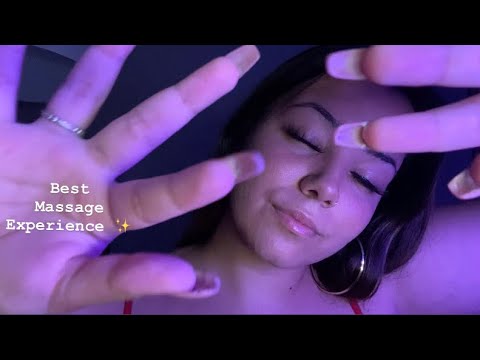 ASMR | Massage Roleplay | Relaxing Hand Movements & Lotion Sounds