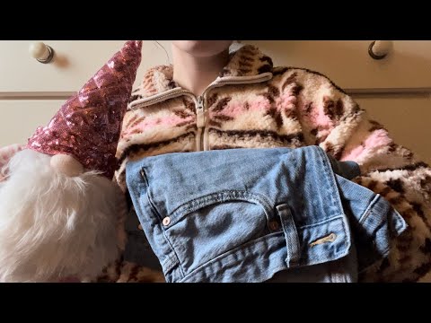 ASMR fabric scratching (fluffy, ribbed, jean, leather, plushie, and sequence sounds) NO TALKING