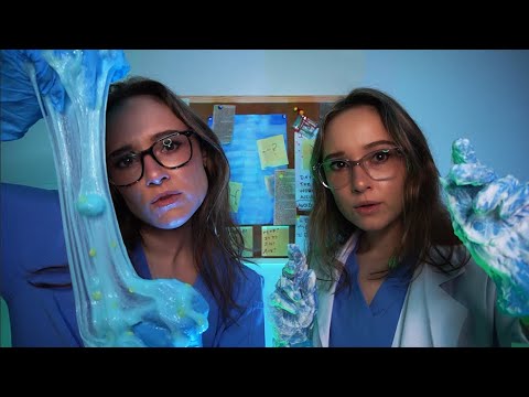 ASMR Twin Examination/Inspection, What Are You?? | Sci Fi Alien Roleplay  👽👾🥼