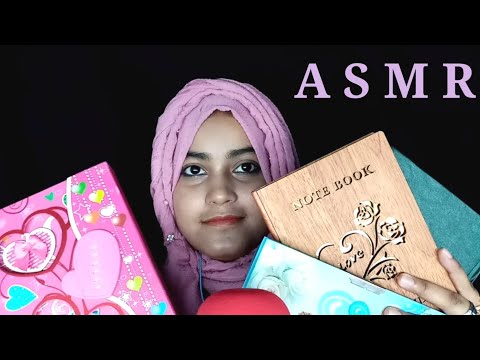 ASMR // My Favourite Diary Tapping, Scartching & Page Turning