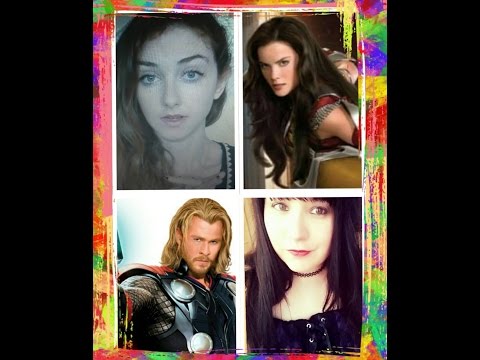ASMR COLLAB WITH VISUALSOUNDS1 - ASGUARD HAIR SALON - THOR / LADY SIF