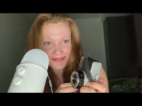 ASMR 20th Birthday Haul - tapping, mouth sounds, scratching, rambling, fabric sounds