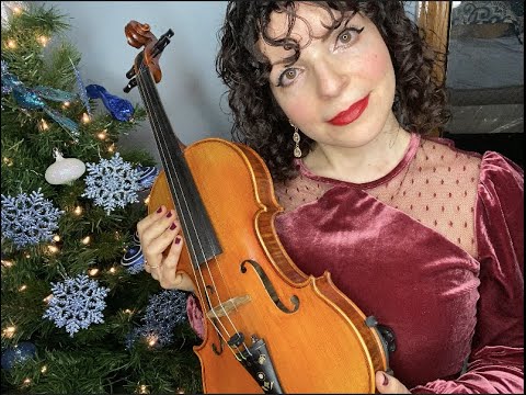 ASMR Violin 🎻 Cover Angels We Have Heard on High🎄