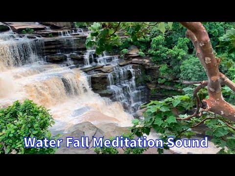 ASMR RELAXING WATER FALL MEDITATION SOUND