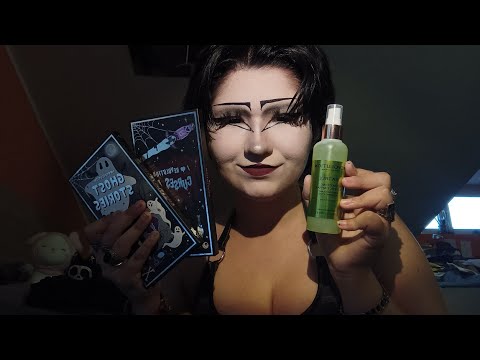 ASMR | revolution haul and doing my goth makeup